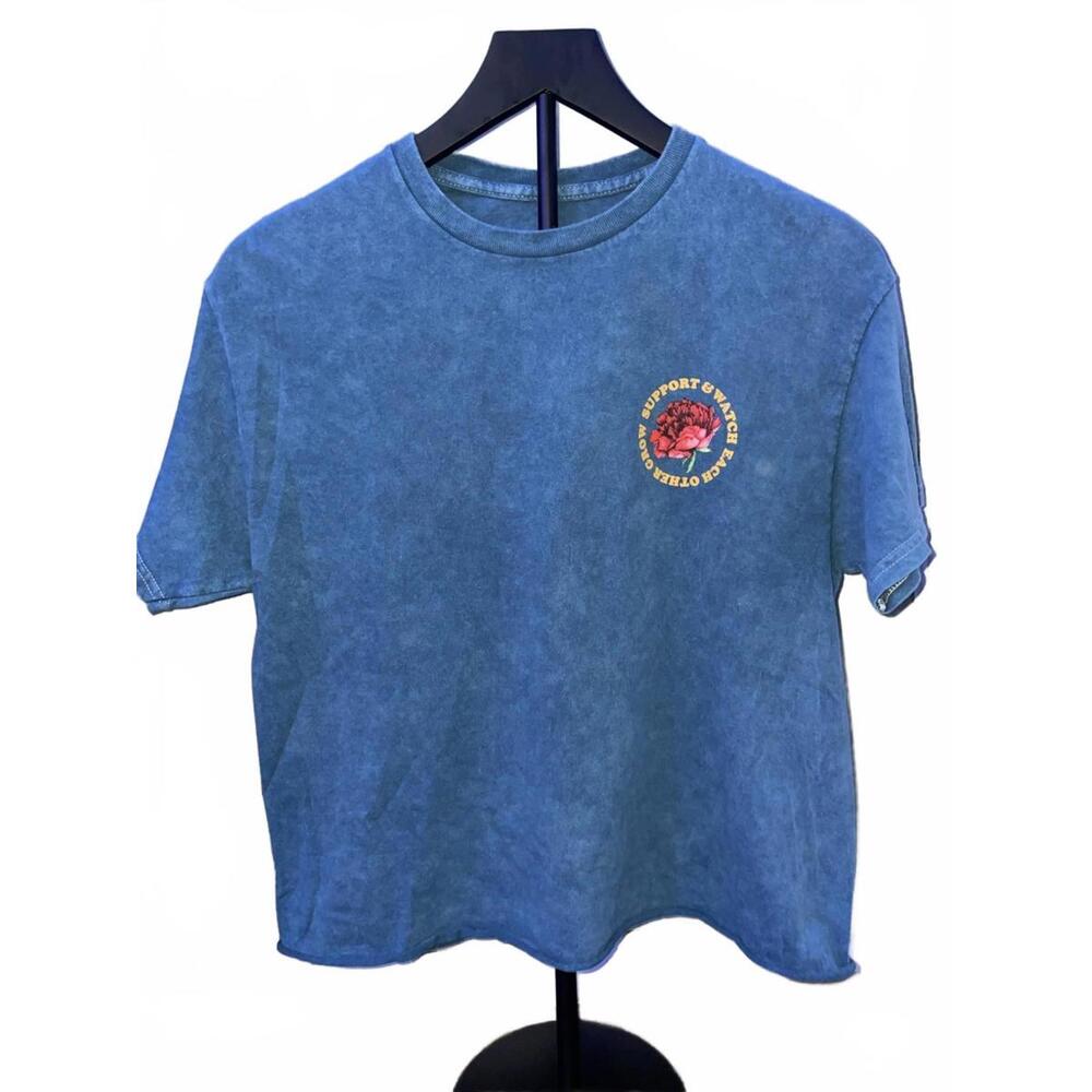 MIGHTY FINE Sullen Art Collective T-Shirt MENS SIZE MEDIUM BLUE